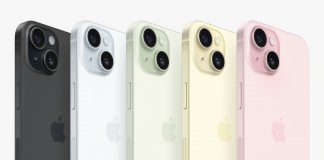 Colores del iPhone 15