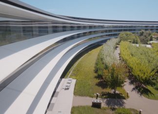 Vista aérea del Apple Park