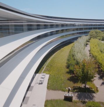 Vista aérea del Apple Park