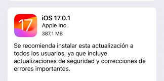 iOS 17.0.1