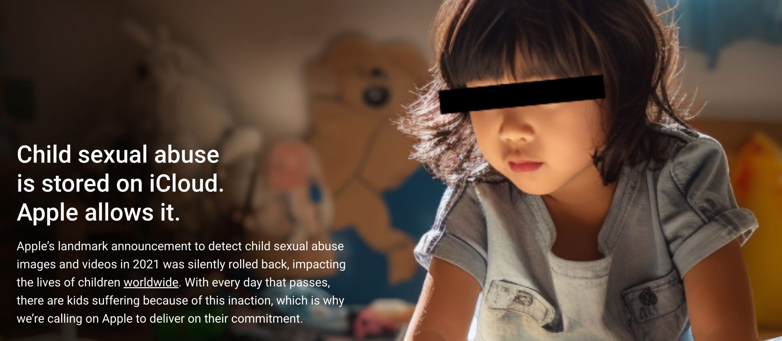 Acusan a Apple de permitir imágenes de abusos infantiles en iCloud
