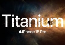 Titanio en el iPhone 15 Pro