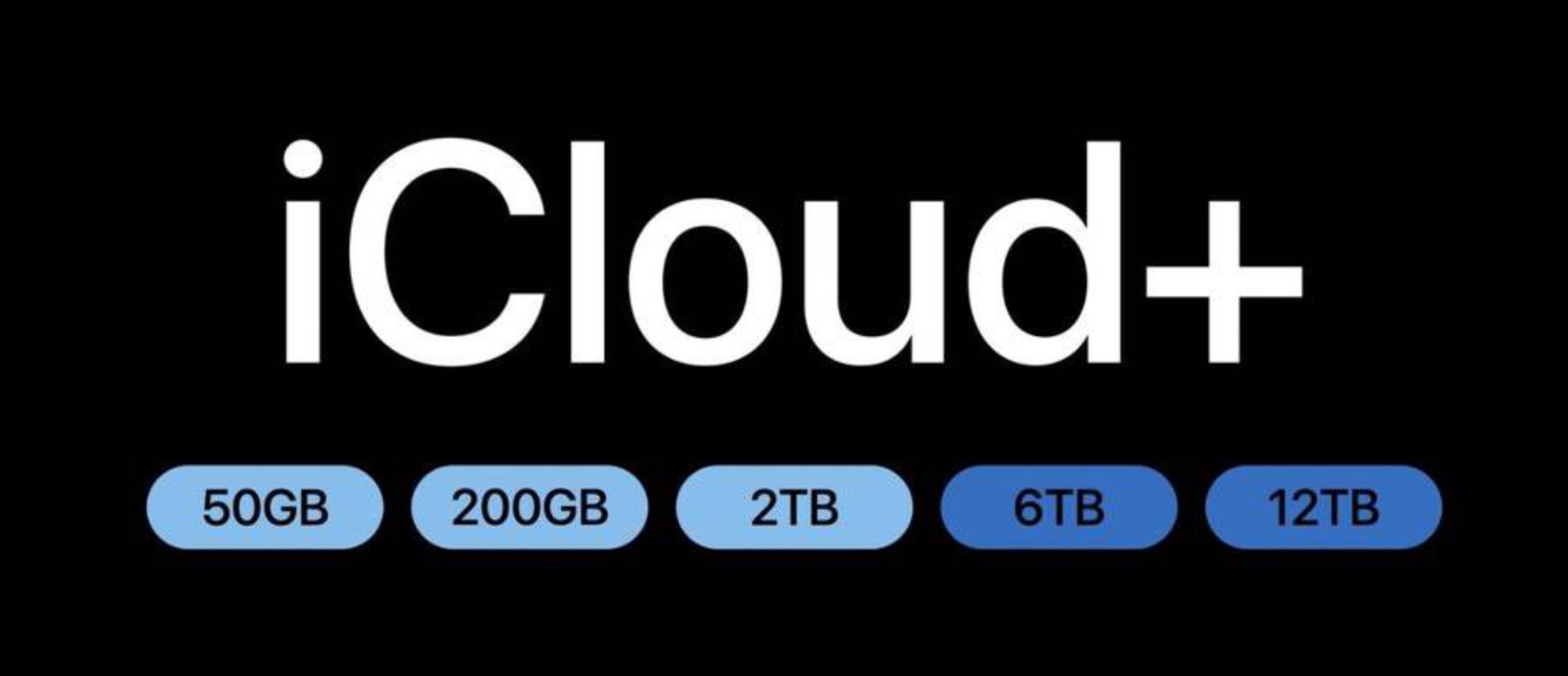 iCloud con nuevos espacios de 6 y de 12 TB de almacenamiento