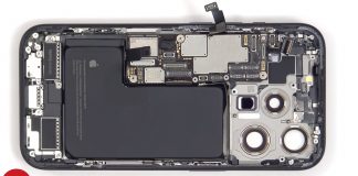 Interior del iPhone 15 Pro