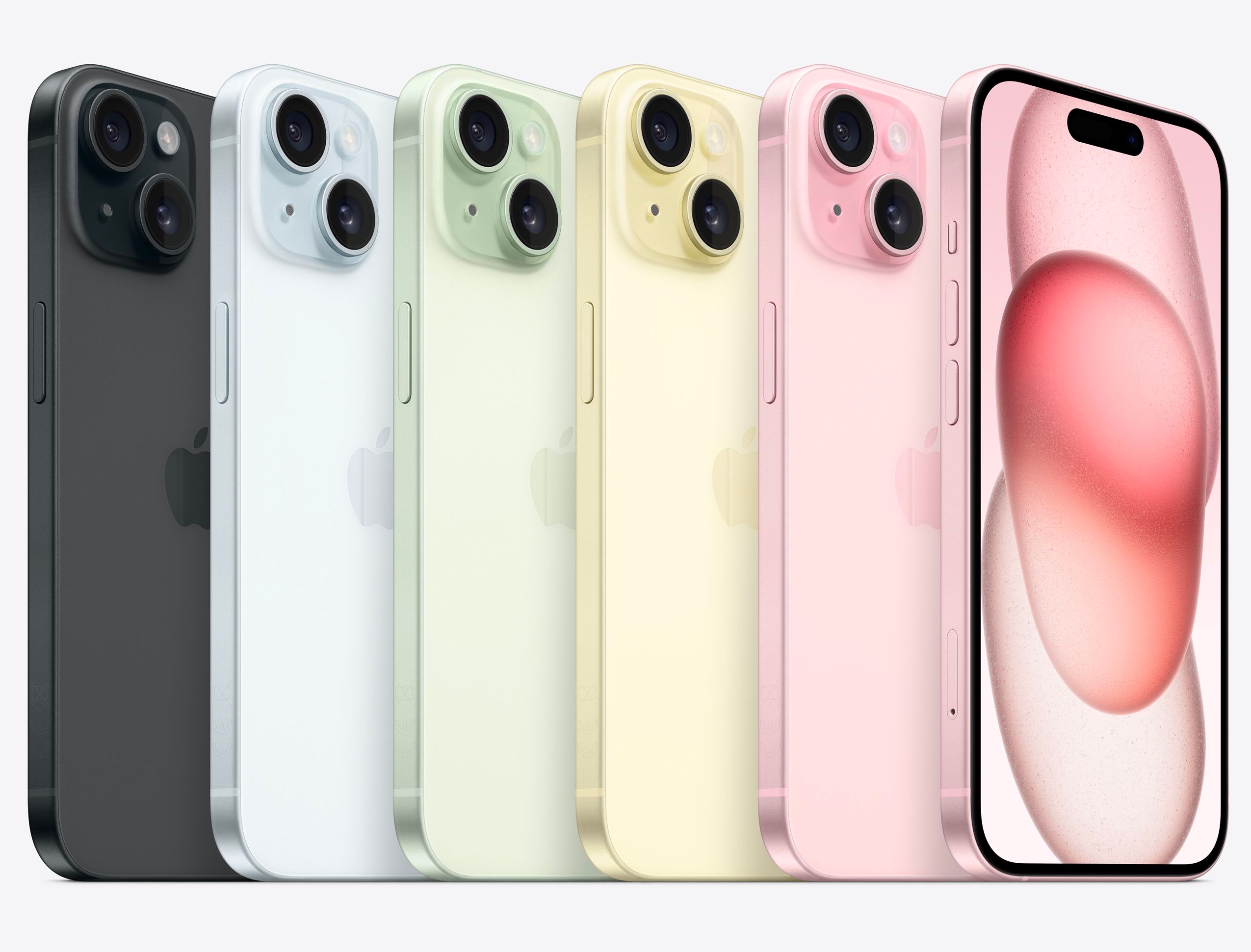 iPhone 15 en todos sus colores
