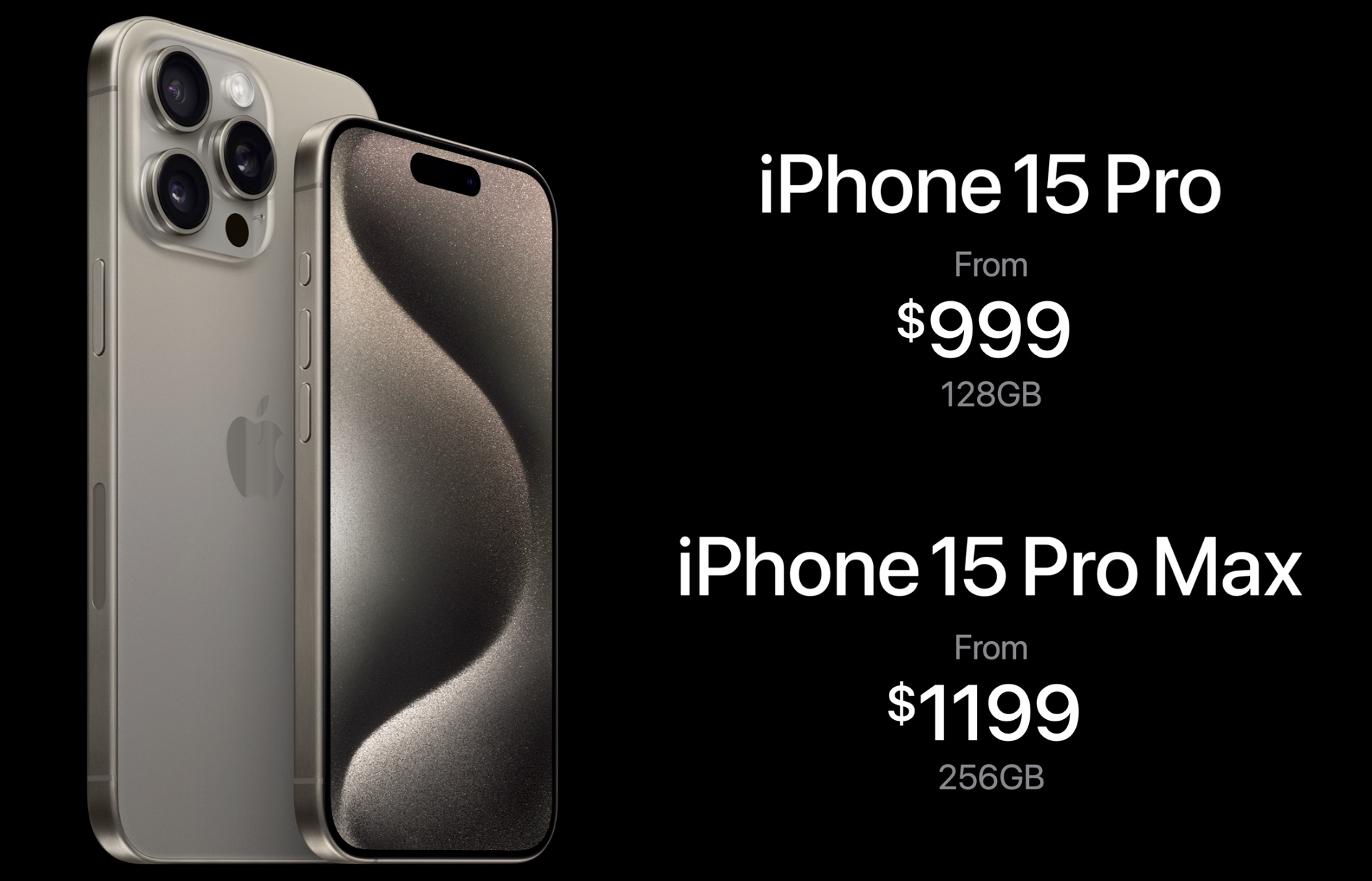 Precio del iPhone 15 Pro