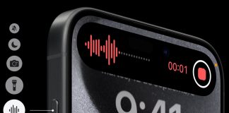 Botón multifunción en el iPhone 15 Pro