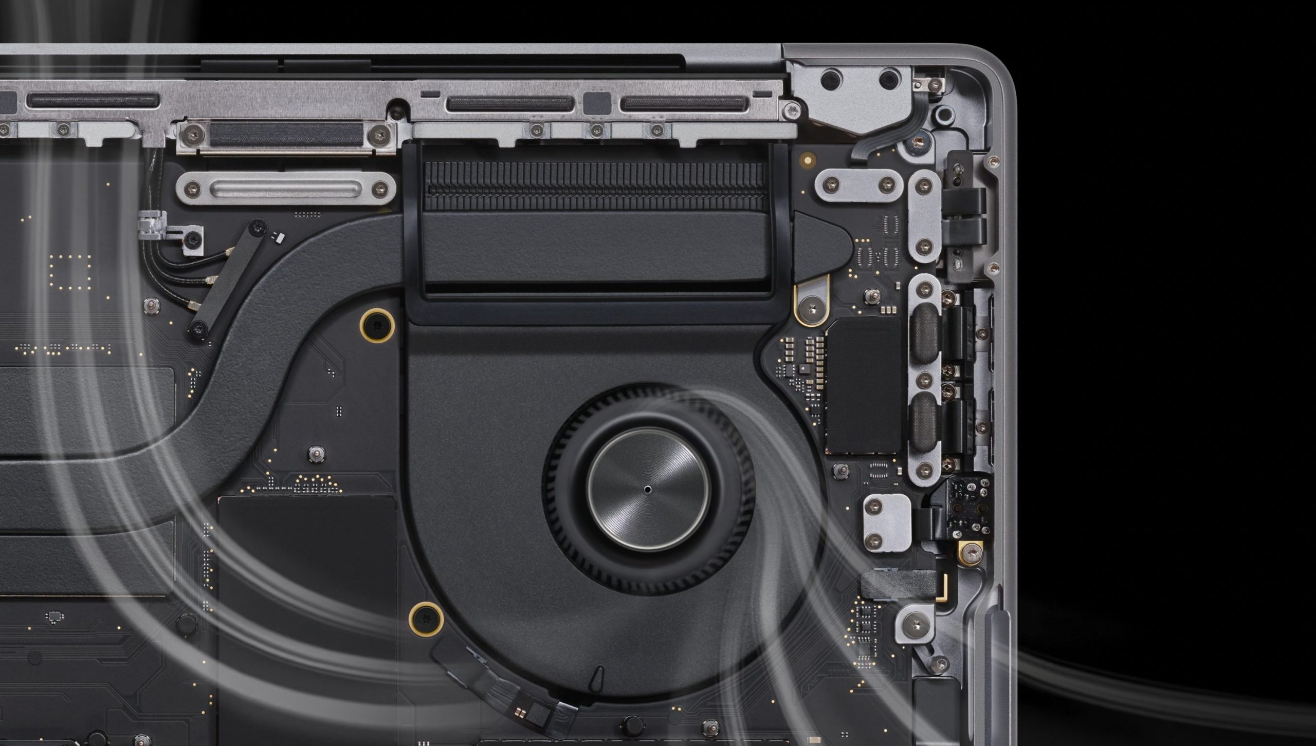 Sistema mejorado de refrigeración en los MacBook Pro con M3 Pro o M3 Max