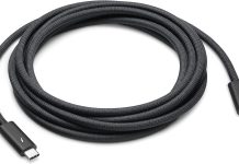 Cable USB-C Thunderbolt 4 de Apple, de 3 metros