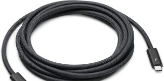 Cable USB-C Thunderbolt 4 de Apple, de 3 metros