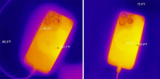 Medición de calor del iPhone 15 Pro antes y después de instalar iOS 17.0.3