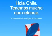 Lanzamiento de la Apple Store online en Chile en octubre de 2023