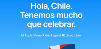 Lanzamiento de la Apple Store online en Chile en octubre de 2023