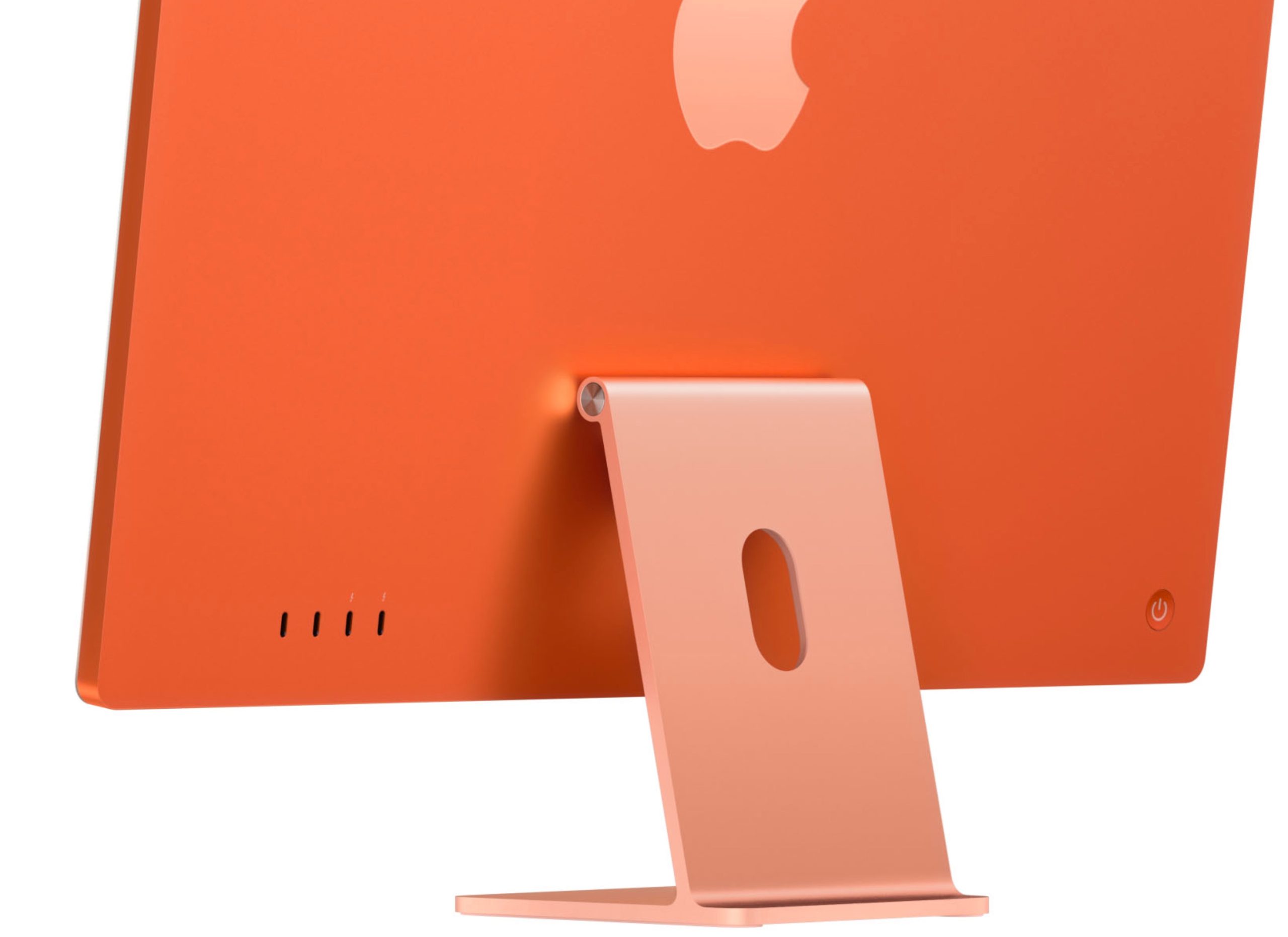 iMac con M3 en color naranja