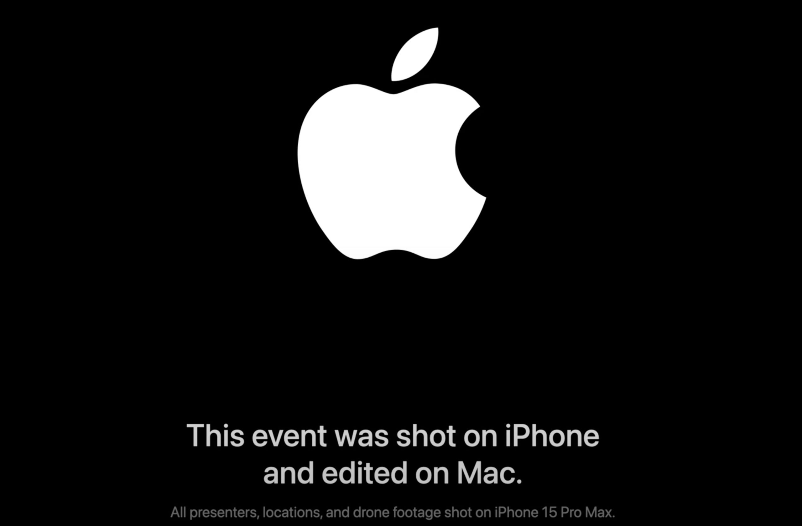 Todo el evento Scary Fast fue grabado con un iPhone 15 Pro Max