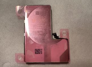 Supuesta batería rediseñada para el iPhone 16 Pro