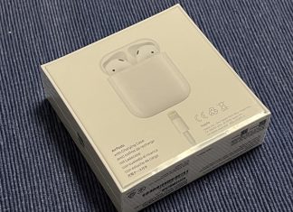 AirPods de segunda generación con estuche de cable con conector Lightning, en su caja precintada