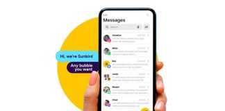 Sunbird, una App que reúne varios servicios de mensajería