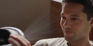 Registrando la cara del usuario la primera vez que se utilizan las Vision Pro