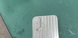 Supuesto modelo metálico del iPhone 16