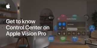 Centro de Control de las Vision Pro