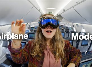 Modo Viaje o Avión en las Vision Pro