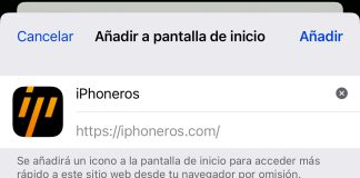 Creando una WebApp con la web de iPhoneros