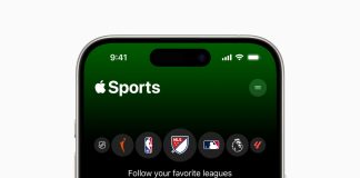 Apple Sports, la nueva App de Deportes de Apple