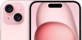 iPhone 15 Plus en color rosa