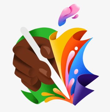 Logo de Apple con el nuevo Pencil Pro para el evento Let Loose del 7 de mayo de 2024