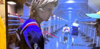 Imagen en azul con telarañas causadas por un bug en el modo HDR de las Tandem OLED del iPAd Pro con M4