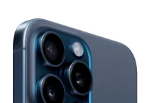 iPhone 15 Pro en azul