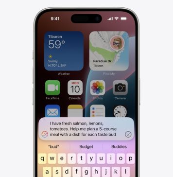 Pidiendo algo a ChatGPT desde Siri