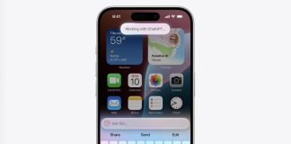Siri trabajando con ChatGPT