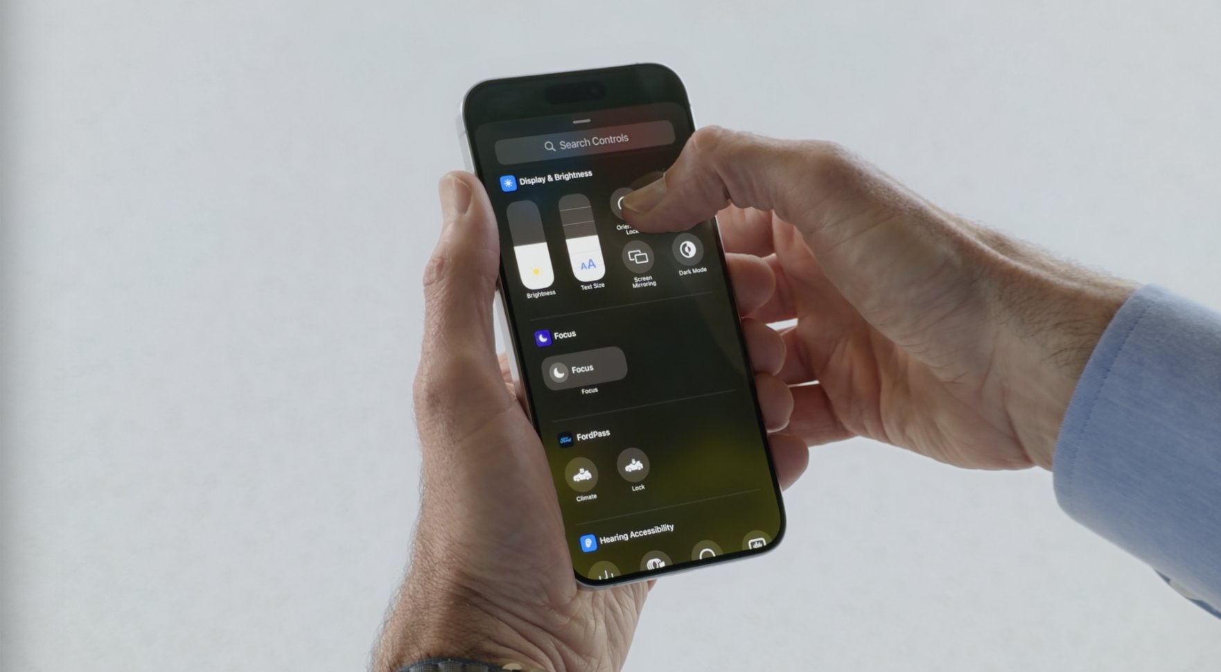 Nuevo Centro de Control en iOS 18