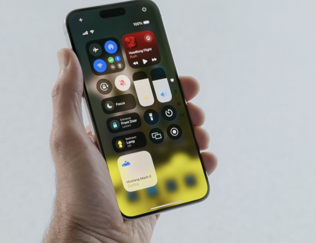 Nuevo Centro de Control en iOS 18