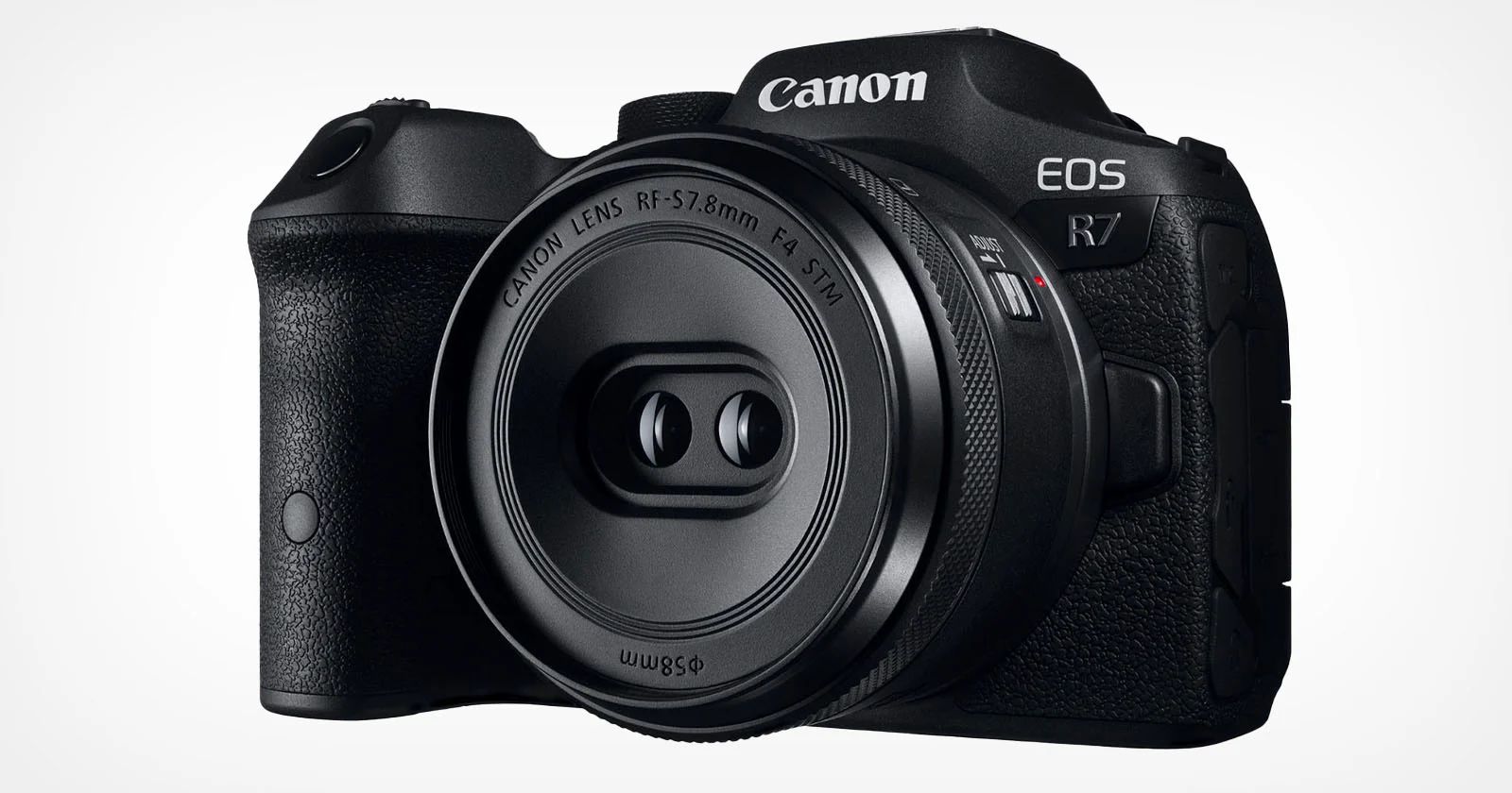 Canon con lentes para grabar Spatial Videos