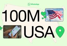 WhatsApp llega a los 100 millones de usuarios en EEUU