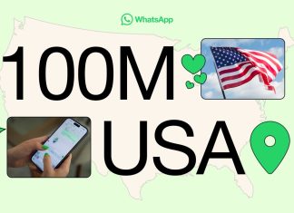 WhatsApp llega a los 100 millones de usuarios en EEUU