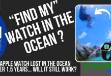 Apple Watch encontrado en el mar tras un año y medio