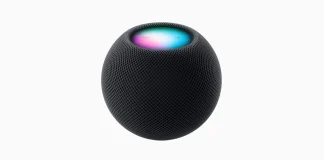 HomePod mini en color midnight o medianoche