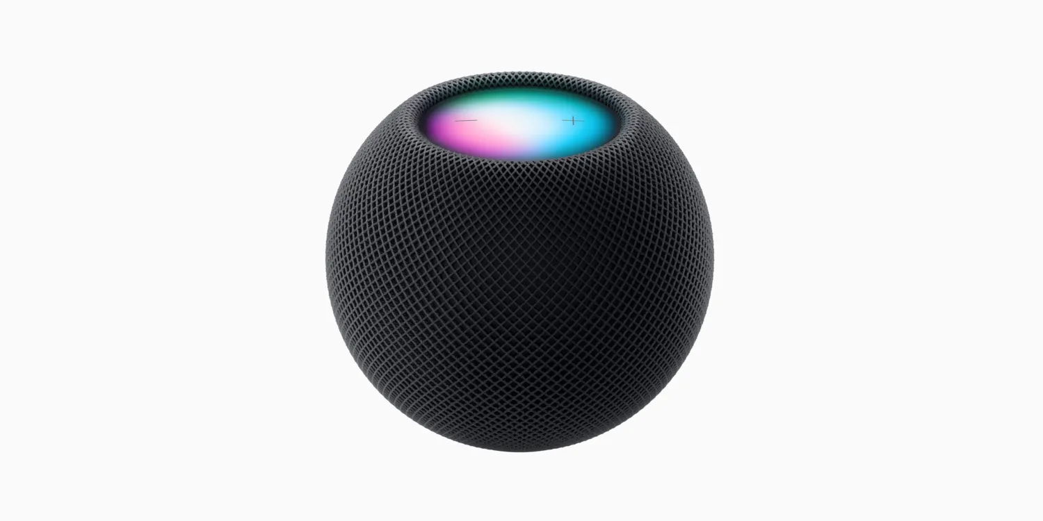 HomePod mini en color midnight o medianoche