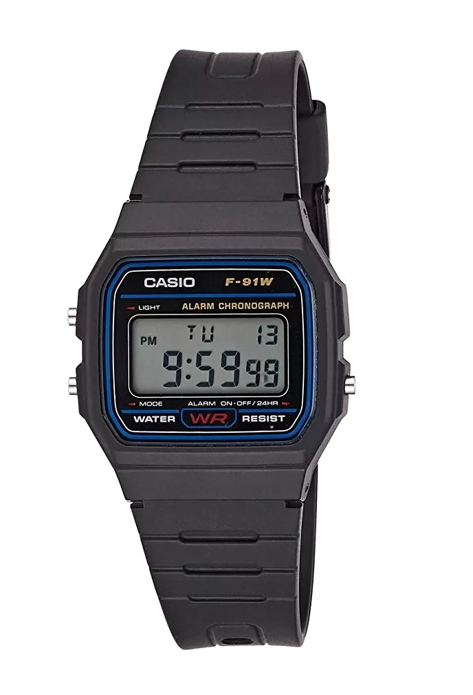 El Casio F-91W, el de toda la vida