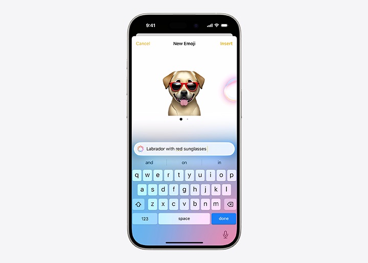 Genmoji, sistema para generar un emoji con IA