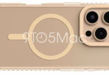 Supuesto color dorado Desert Titanium que podría tener el iPhone 16 Pro