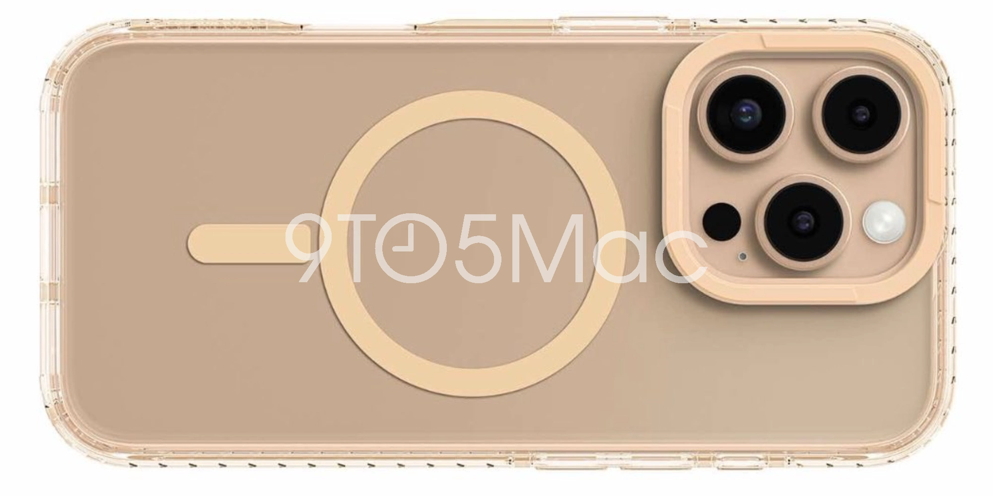 Supuesto color dorado Desert Titanium que podría tener el iPhone 16 Pro