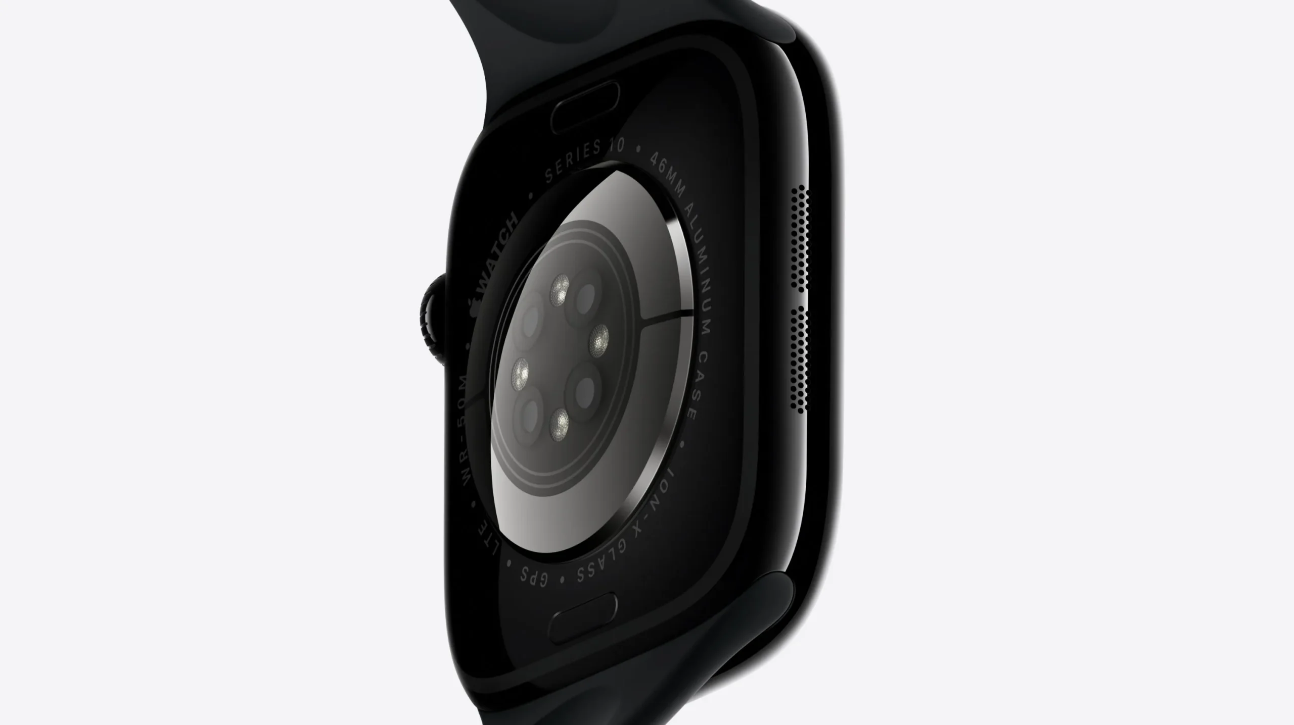 Diseño más delgado del Apple Watch Series 10 color negro, Jet black está de vuelta baby!