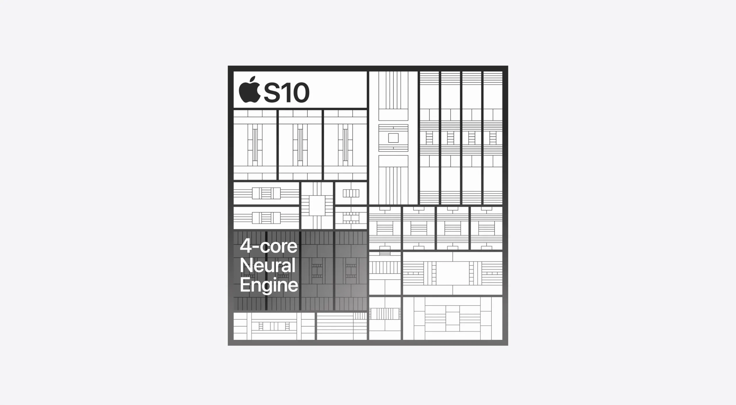 CPU del S10 del Apple Watch Series 10 de 4 núcleos en el Neural Engine