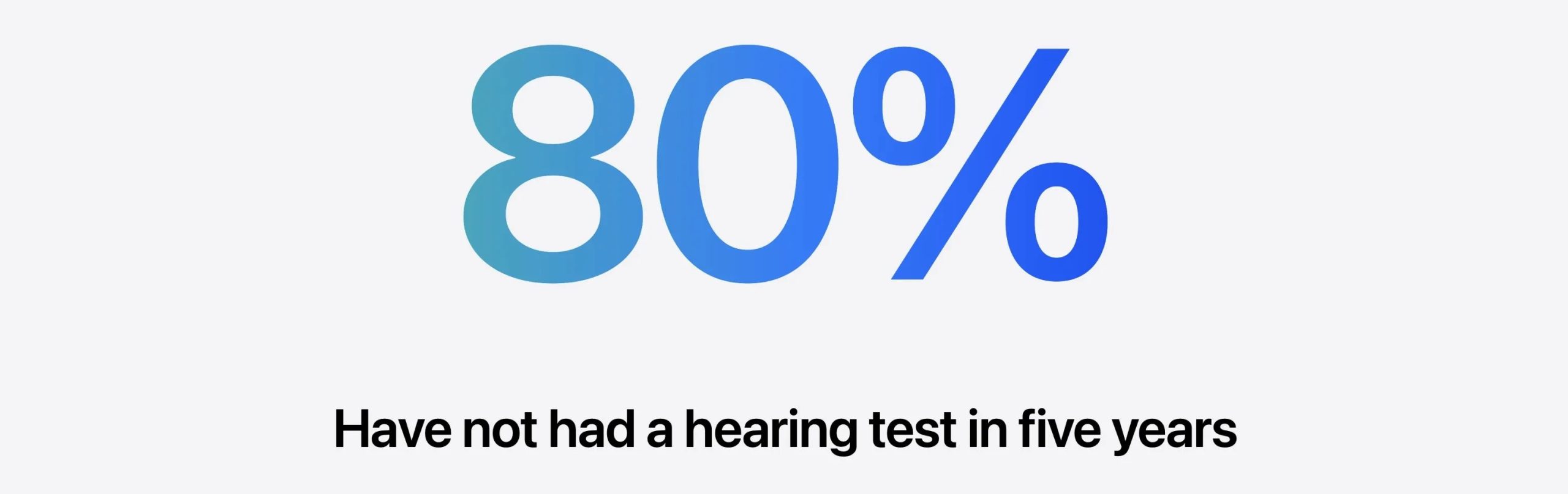 El 80% de personas no se ha hecho una prueba de audición en cinco años