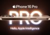 iPhone 16 Pro. Hola, Apple Intelligence.